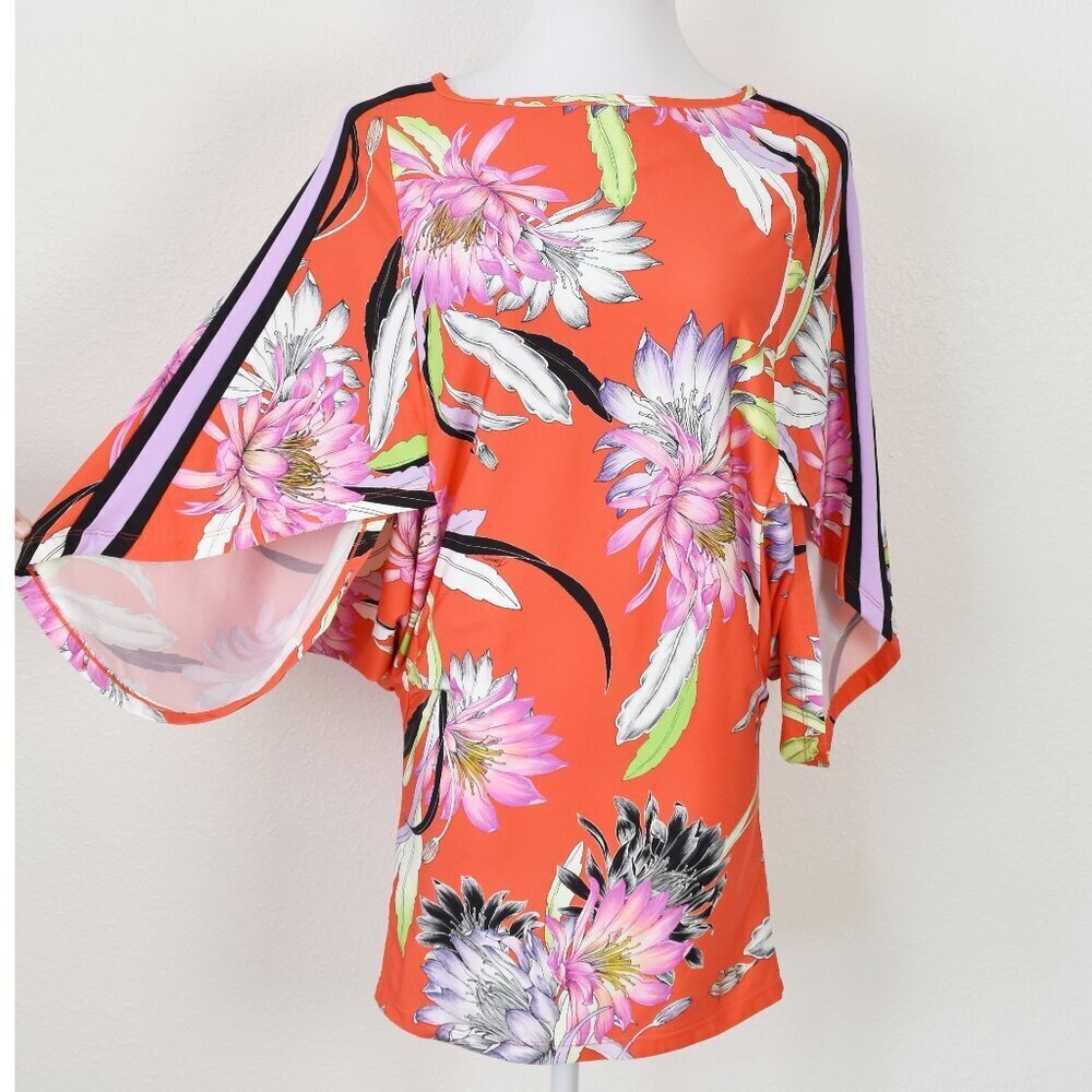 Trina Turk Shangri La Floral Tunic Swim Cover-Up - XS - Picture 2 of 9